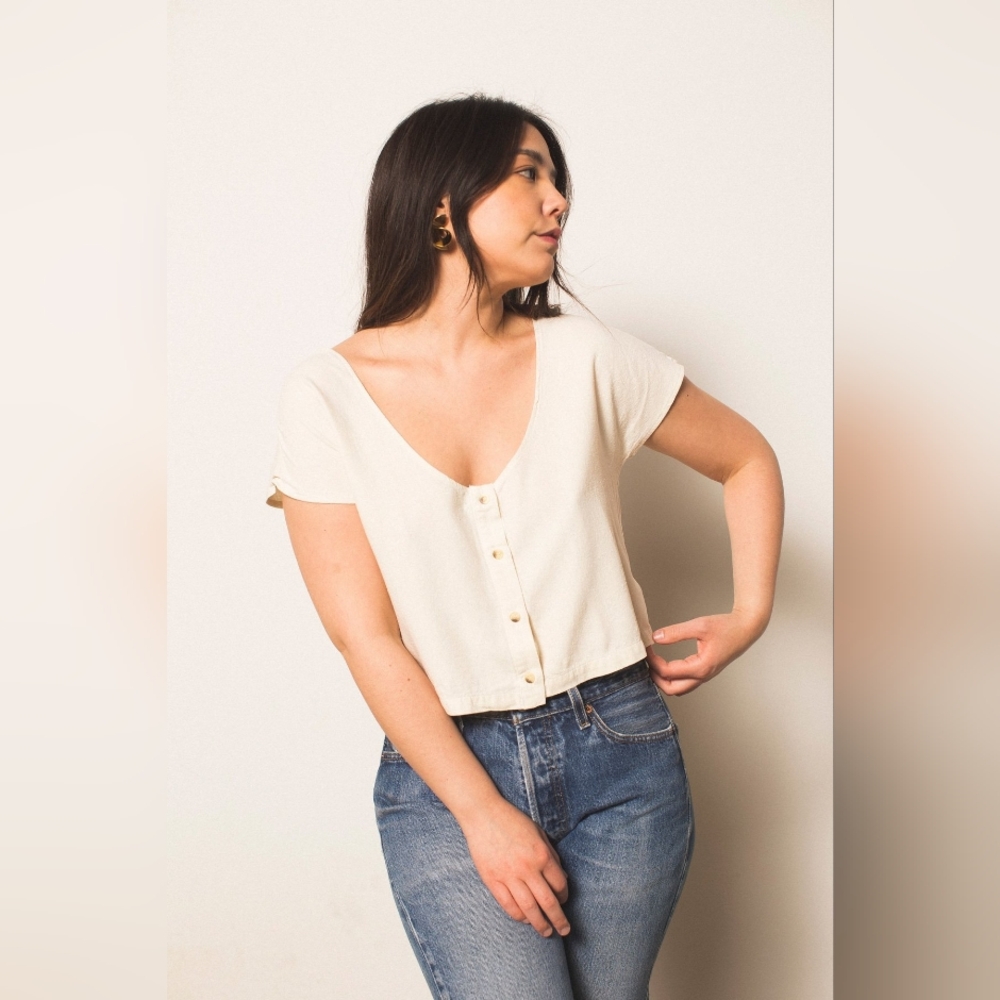 La Causa Reversible Silk Top